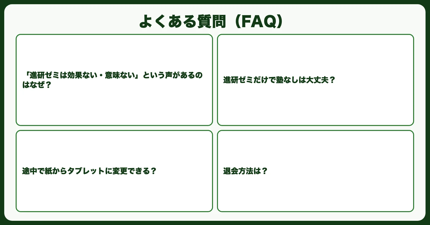 よくある質問（FAQ）