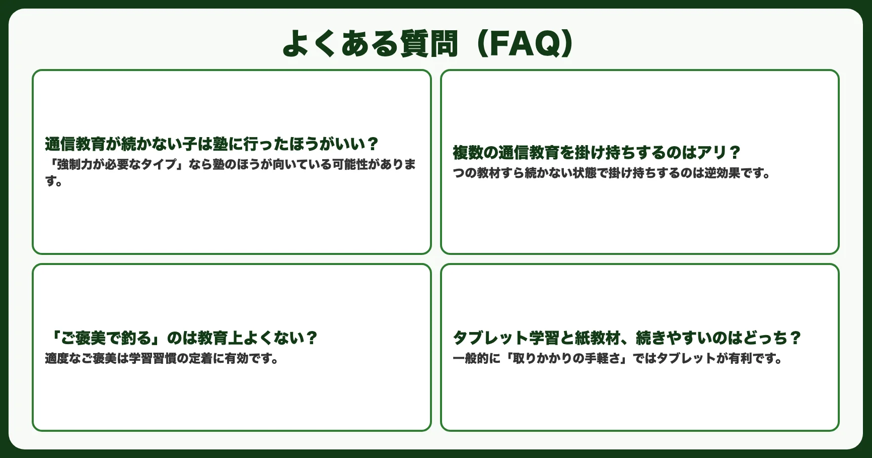 よくある質問（FAQ）